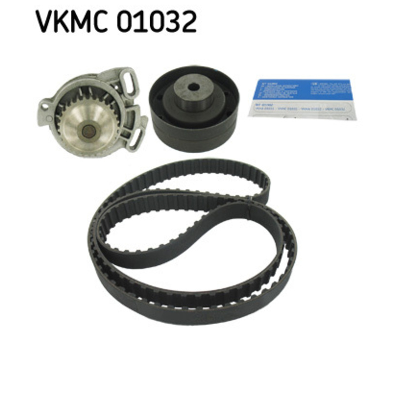 SKF Vodné čerpadlo + sada ozubeného remeňa VKMC01032