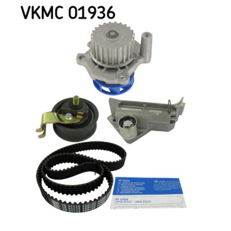 SKF Vodné čerpadlo + sada ozubeného remeňa VKMC01936