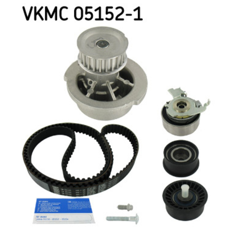 SKF Vodné čerpadlo + sada ozubeného remeňa VKMC051521
