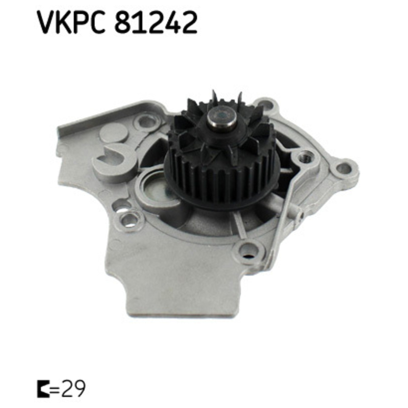 SKF Vodné čerpadlo, chladenie motora VKPC81242