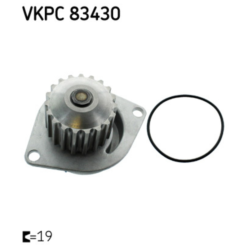 SKF Vodné čerpadlo, chladenie motora VKPC83430