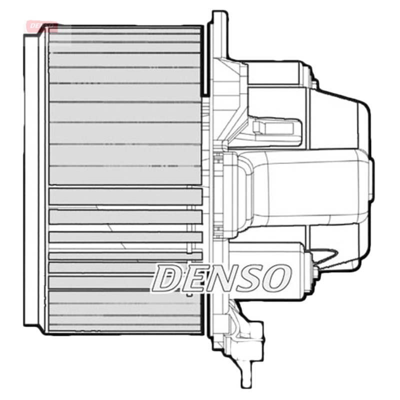 DENSO Vnútorný ventilátor DEA09051