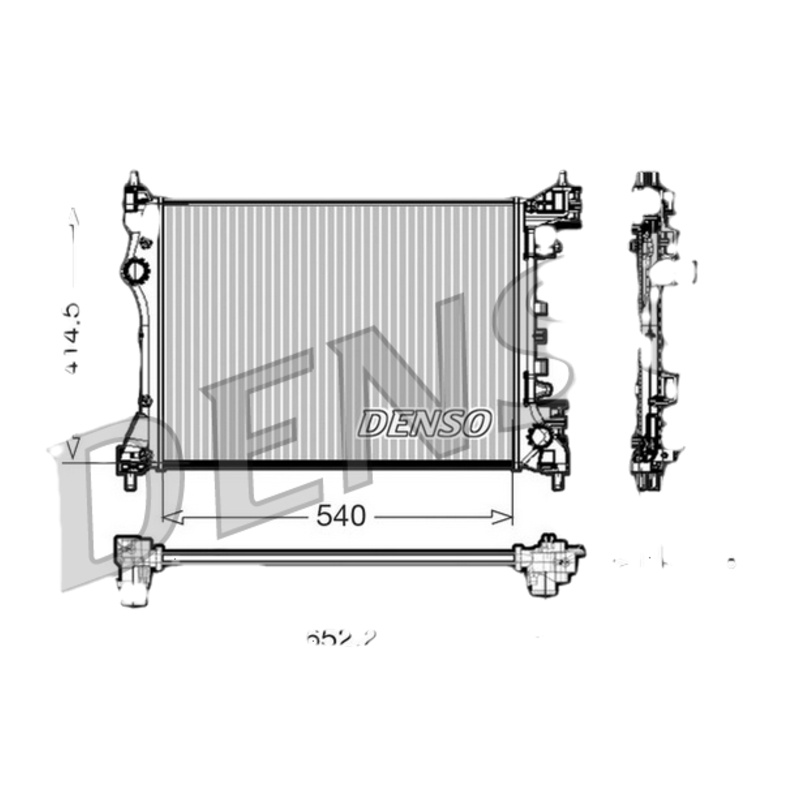 DENSO Chladič motora DRM01005