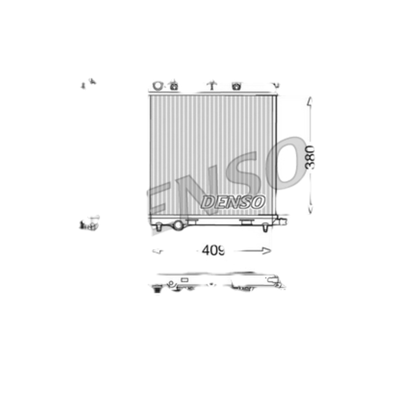 DENSO Chladič motora DRM21026