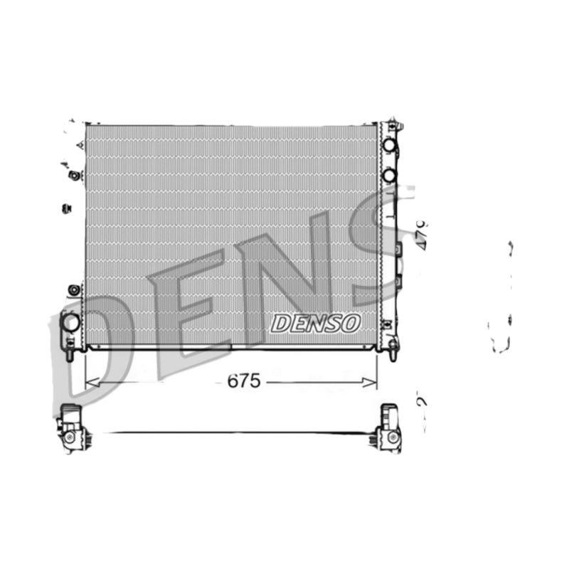 DENSO Chladič motora DRM36012