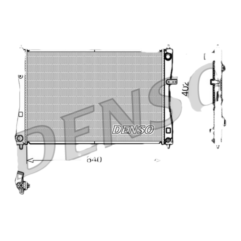 DENSO Chladič motora DRM45009