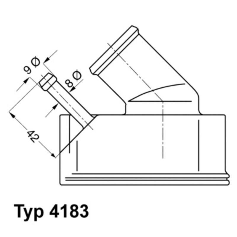 WAHLER Termostat chladenia 418382D