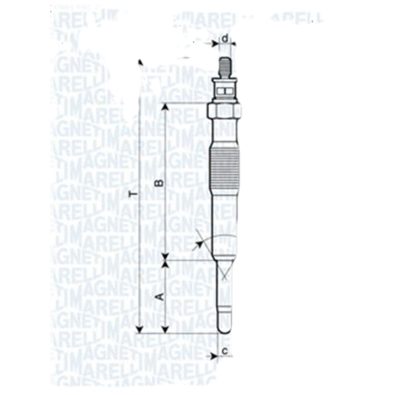 MAGNETI MARELLI Žeraviaca sviečka 062900017304
