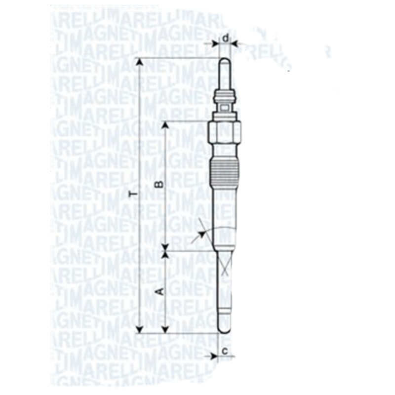MAGNETI MARELLI Žeraviaca sviečka 062900085304