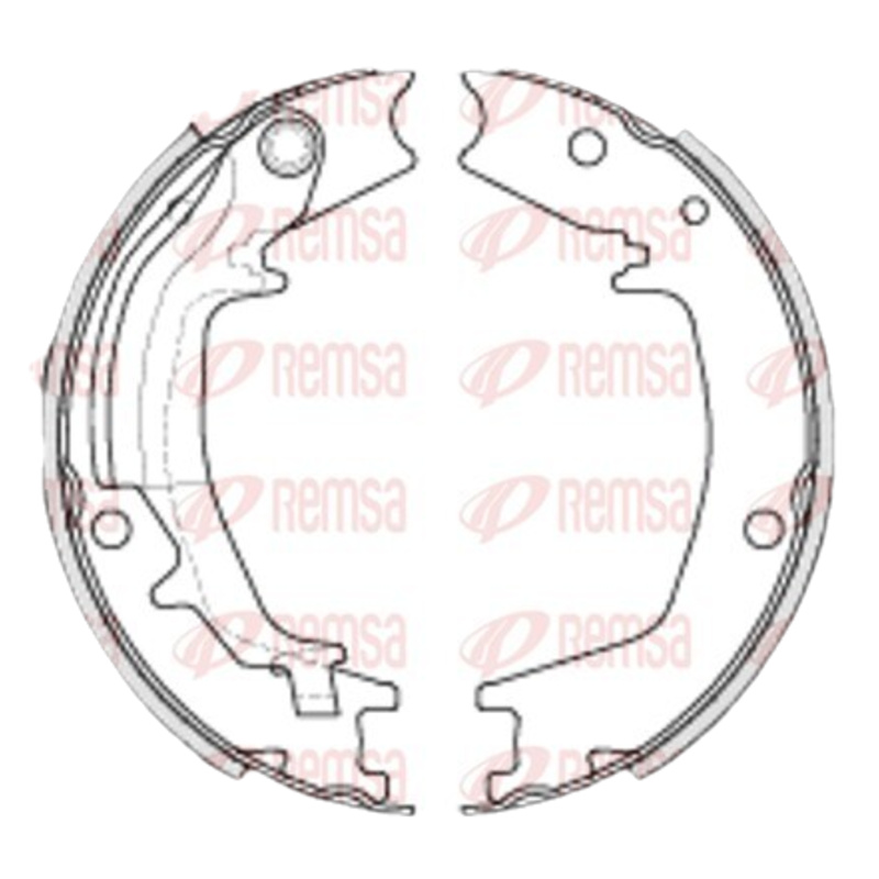 REMSA Brzdová čeľusť, parkovacia brzda 423500