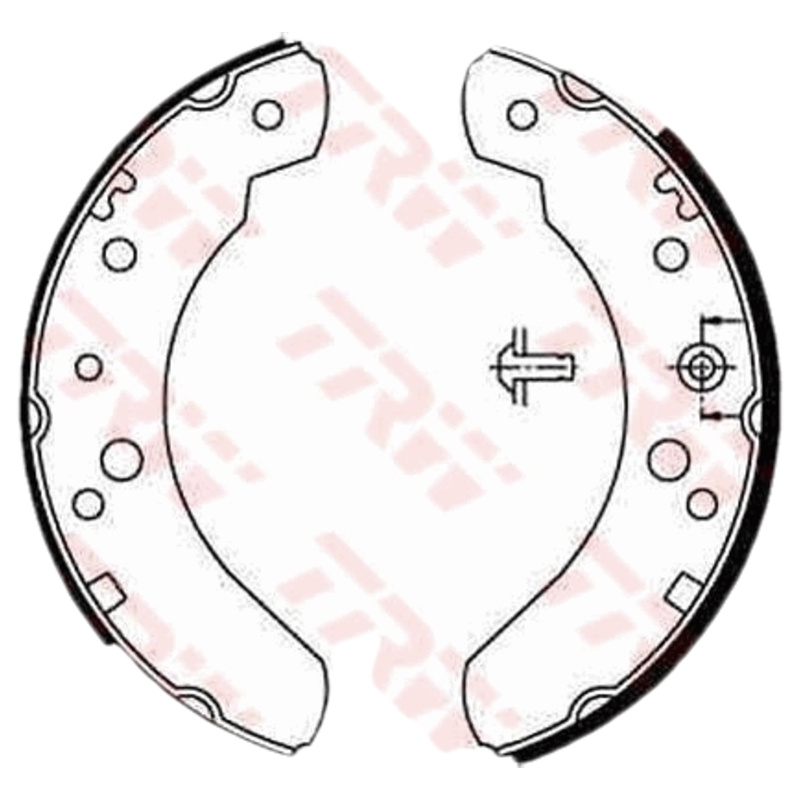 TRW Sada brzdových čeľustí GS6224