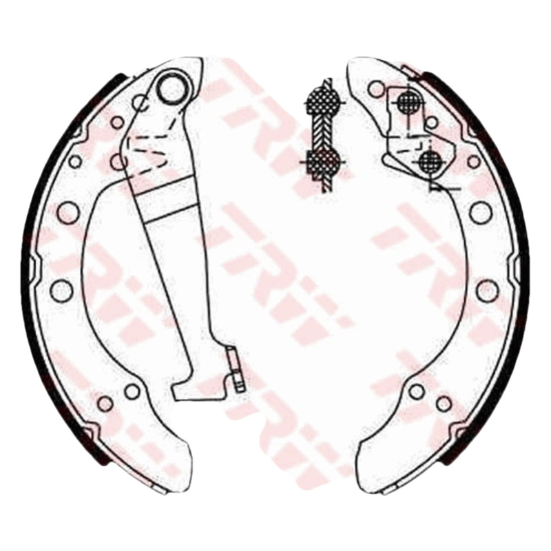 TRW Sada brzdových čeľustí GS8092