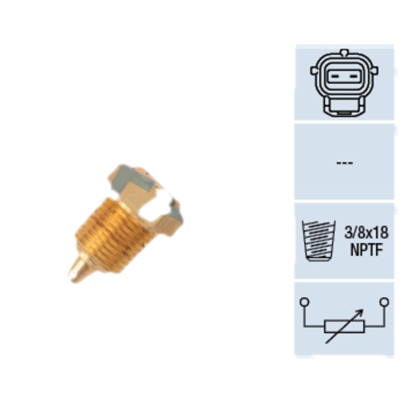 FAE Snímač teploty chladiacej kvapaliny 33425