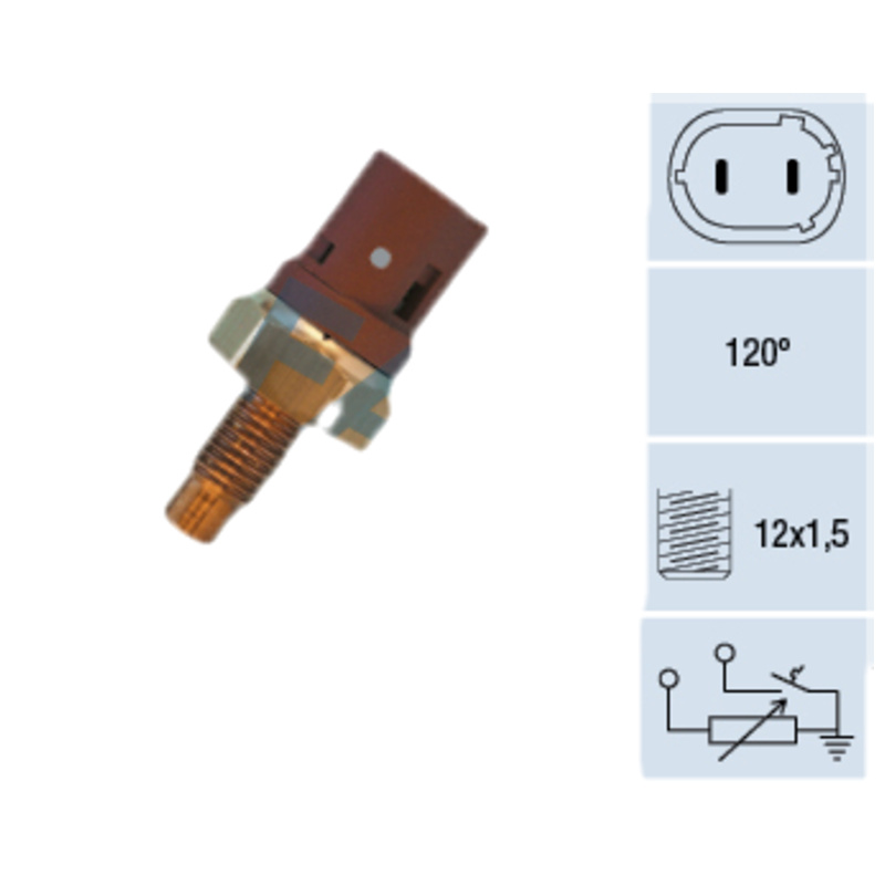 FAE Snímač teploty chladiacej kvapaliny 34390