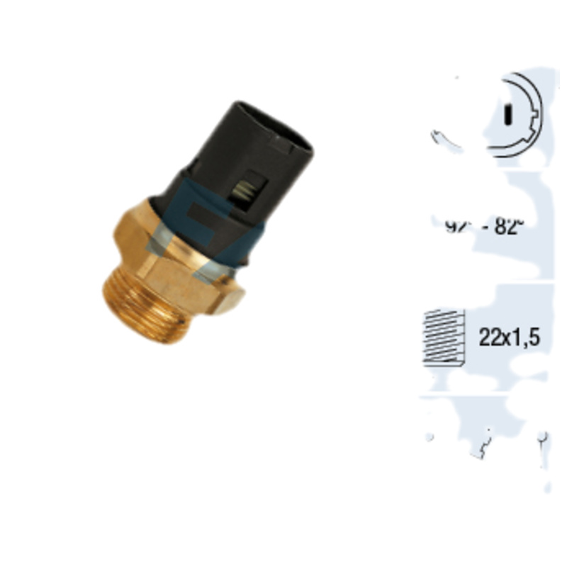 FAE Teplotný spínač ventilátora chladenia 37250