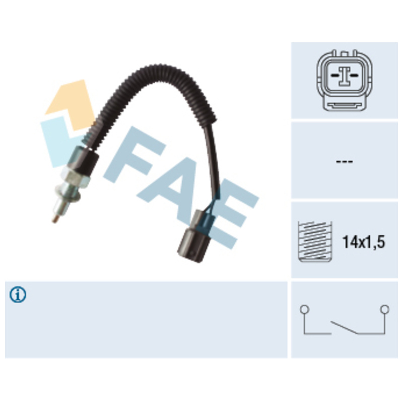 FAE Spínač cúvacích svetiel 40586