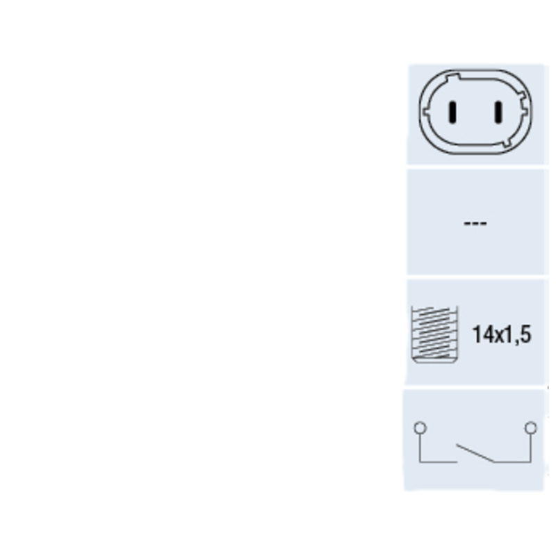 FAE Spínač cúvacích svetiel 40600