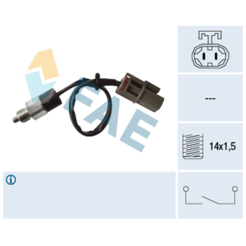 FAE Spínač cúvacích svetiel 40810