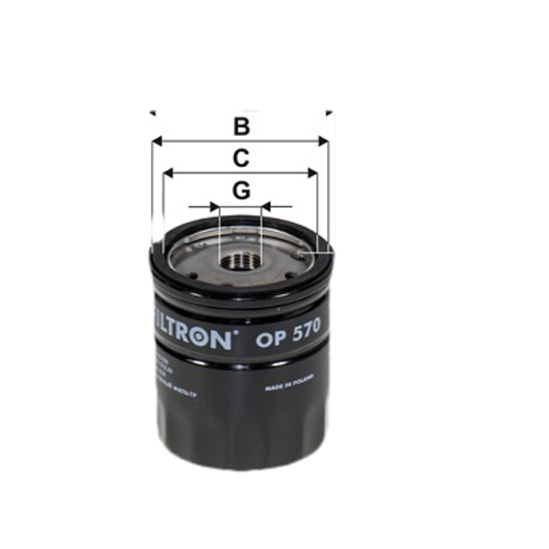 FILTRON Olejový filter OP570