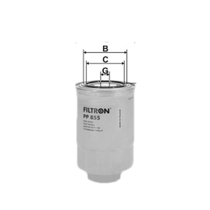 FILTRON Palivový filter PP855