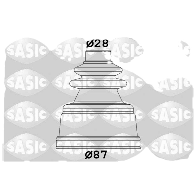E-shop SASIC Manžeta hnacieho hriadeľa - opravná sada 1900018