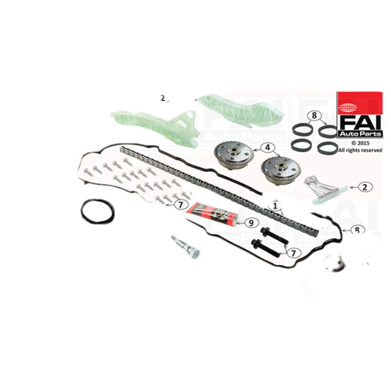 FAI AutoParts Sada rozvodovej reťaze TCK129VVT