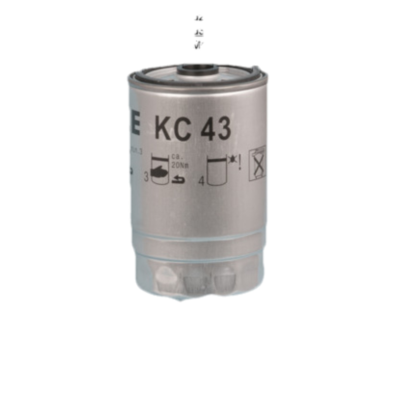 MAHLE ORIGINAL Palivový filter KC43