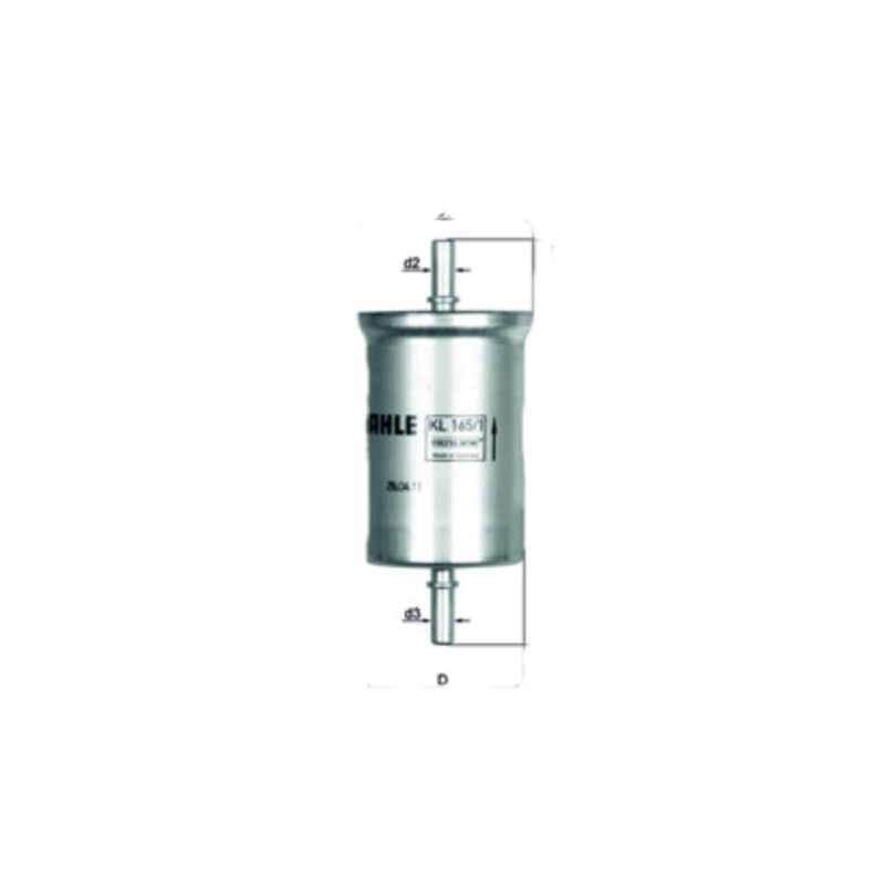 MAHLE ORIGINAL Palivový filter KL1651