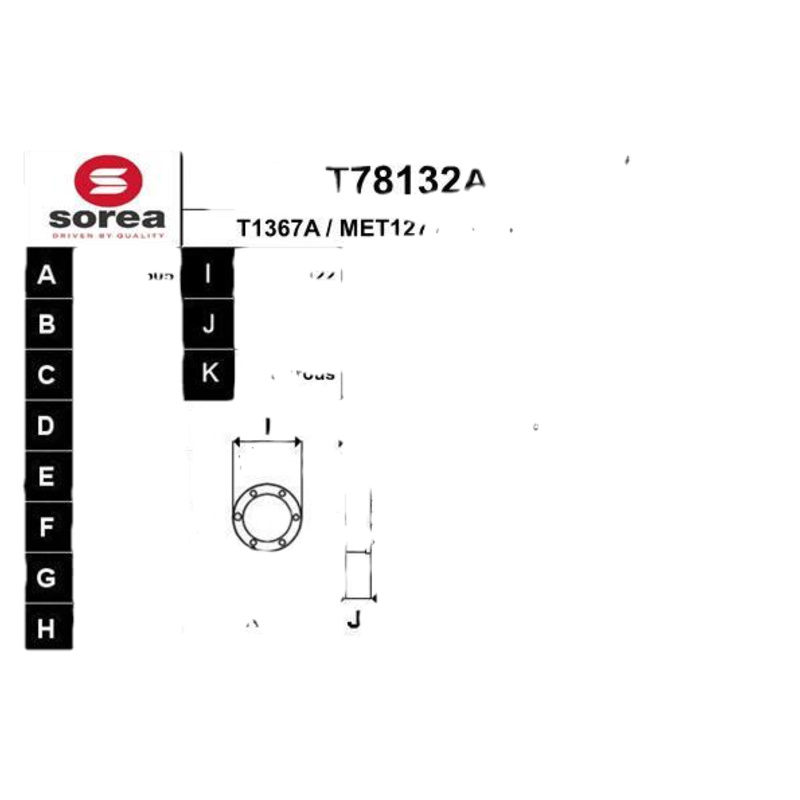 EAI Hnací hriadeľ T78132A