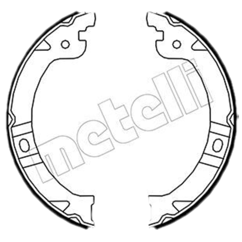 METELLI Sada brzd. čeľustí parkov. brzdy 530027