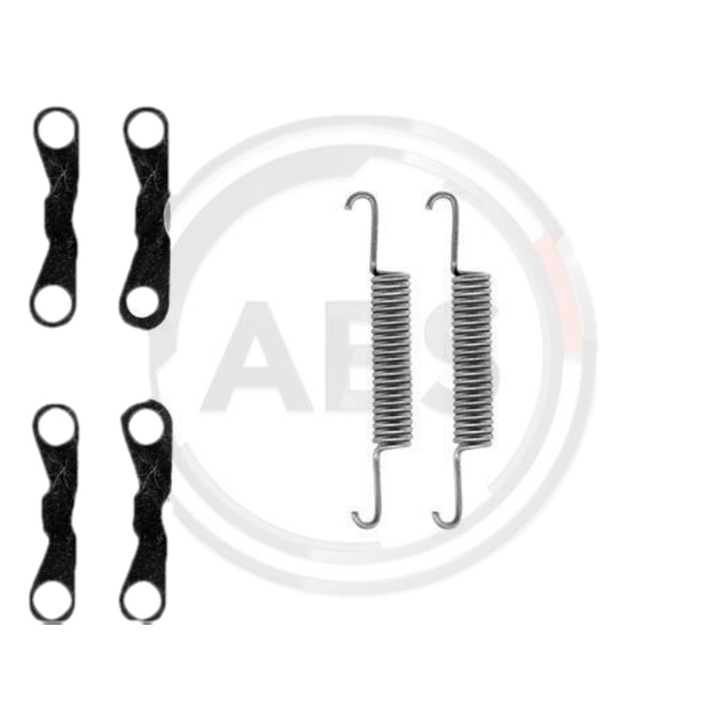 A.B.S. Sada prísluženstva čeľustí parkovacej brzdy 0720Q
