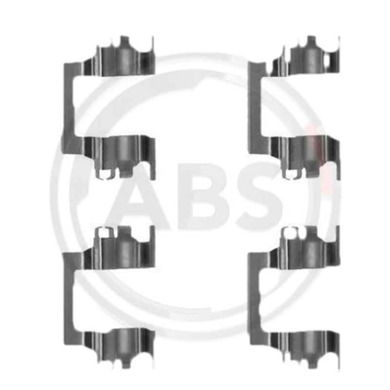 A.B.S. Sada prísluženstva obloženia kotúčovej brzdy 1117Q