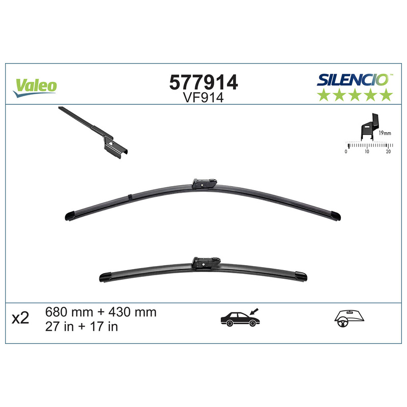VALEO Stieracia lišta 577914