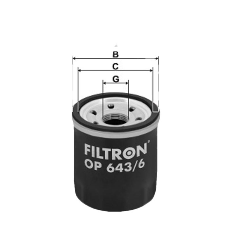 FILTRON Olejový filter OP6436