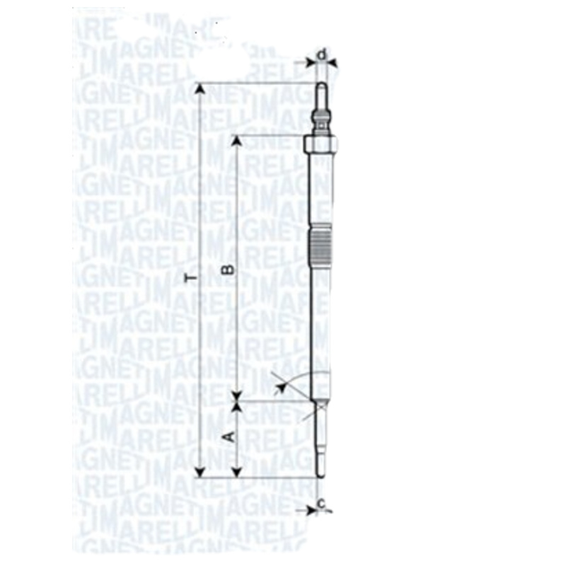 MAGNETI MARELLI Žeraviaca sviečka 062900082304
