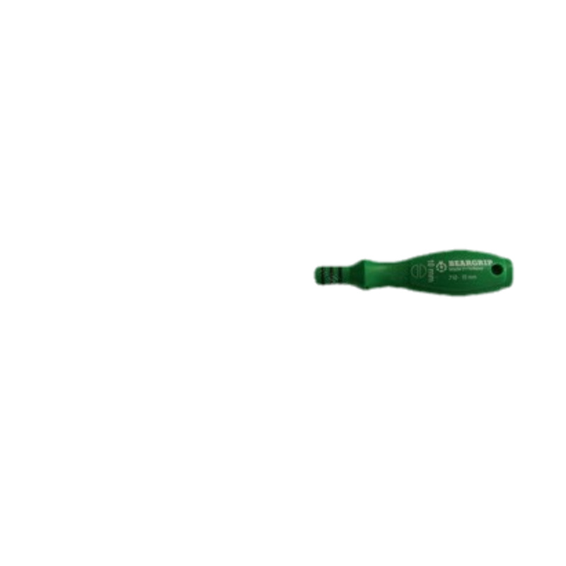 Skrutkovač plochý, zelená rukoväť - 2,5 x 75 mm