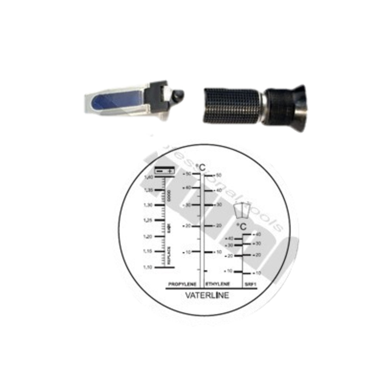 Refraktometer nemrznúcich zmesí, 3 stupnice G11,G12G13