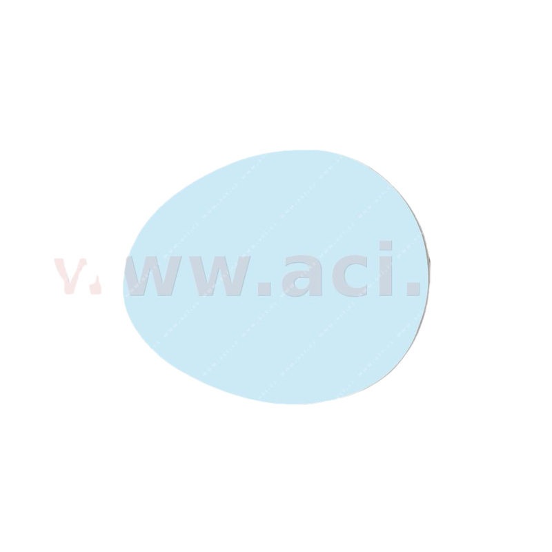 sklo zp. zrcátka s plast. držákem vyhřívané modré P ACI 0156838