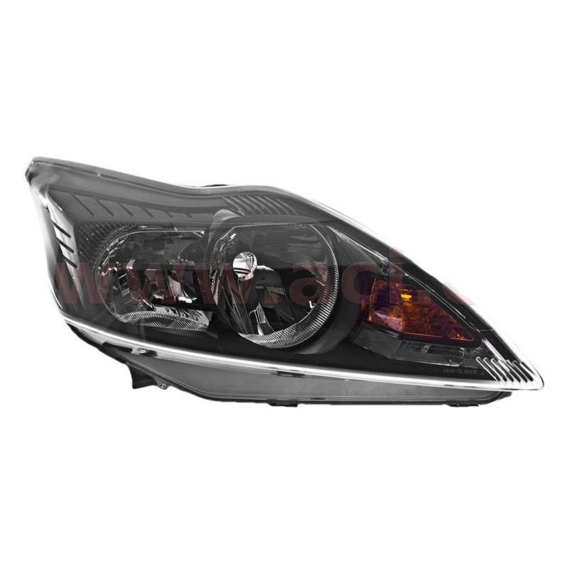 E-shop přední světlo H7+H1 (el. ovládané + motorek) celočerné P