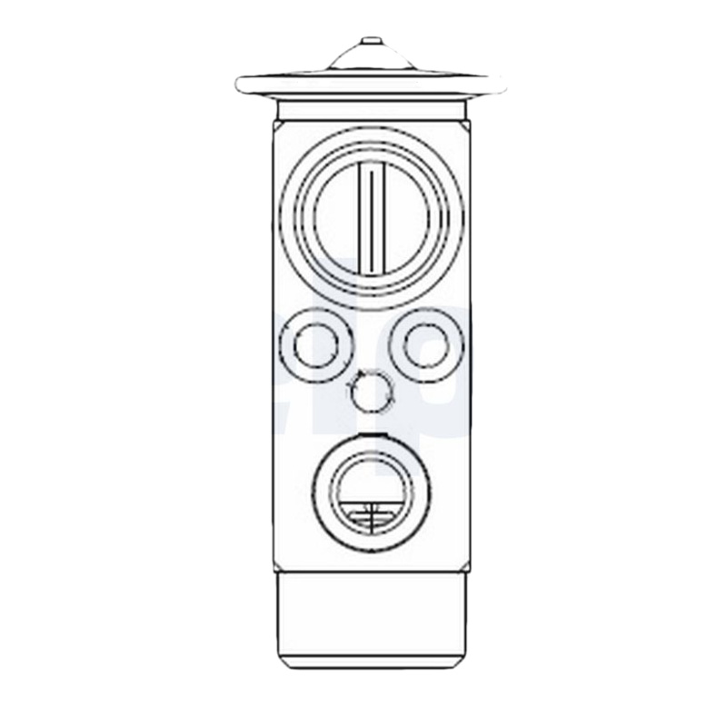 DELPHI Expanzný ventil klimatizácie CB1024V