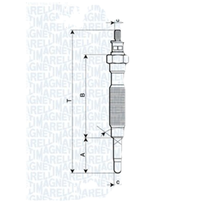 MAGNETI MARELLI Žeraviaca sviečka 062900072304