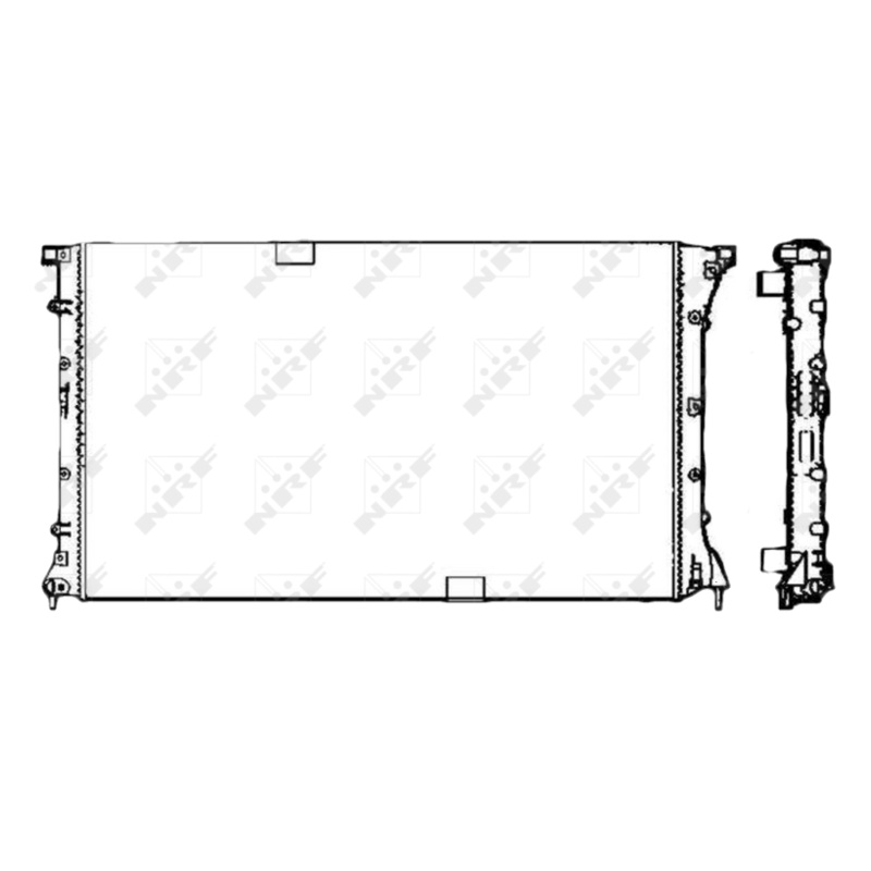 NRF Chladič motora 58331