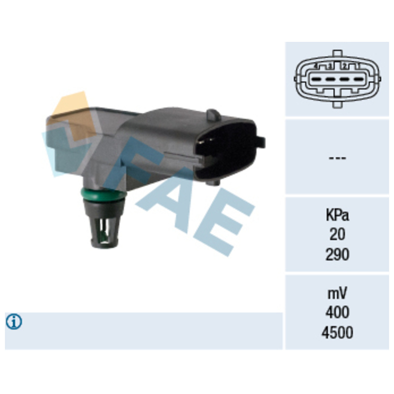 FAE Snímač tlaku v sacom potrubí 15181