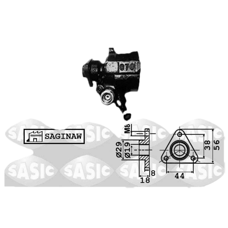 SASIC Hydraulické čerpadlo pre riadenie 7076005