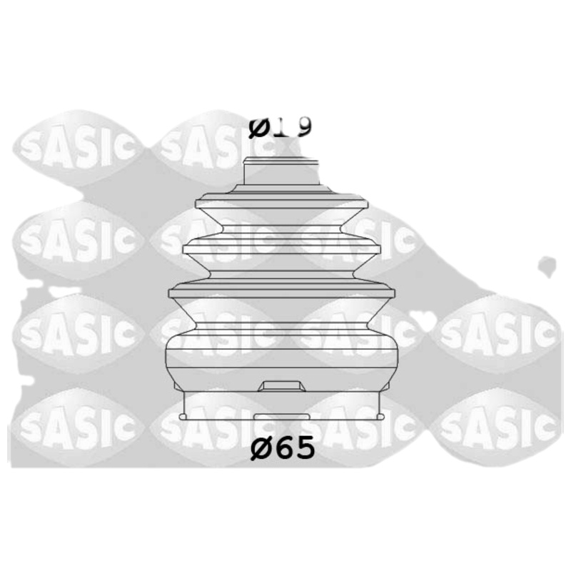 SASIC Manžeta hnacieho hriadeľa - opravná sada 9004723