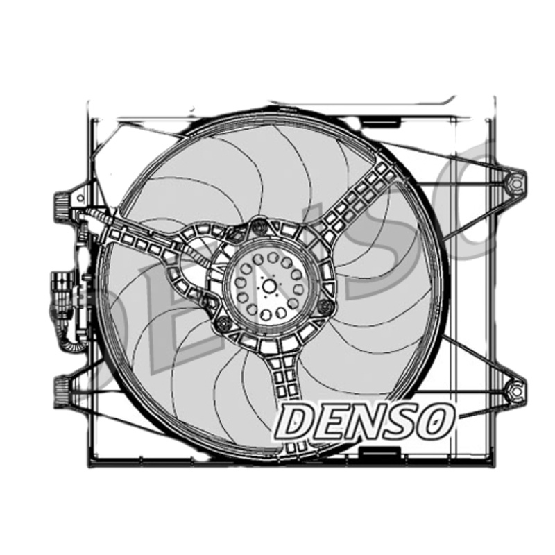 DENSO Ventilátor chladenia motora DER09046