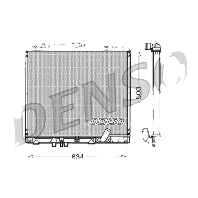 DENSO Chladič motora DRM45020