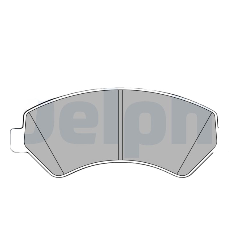 DELPHI Sada brzdových platničiek kotúčovej brzdy LP3623