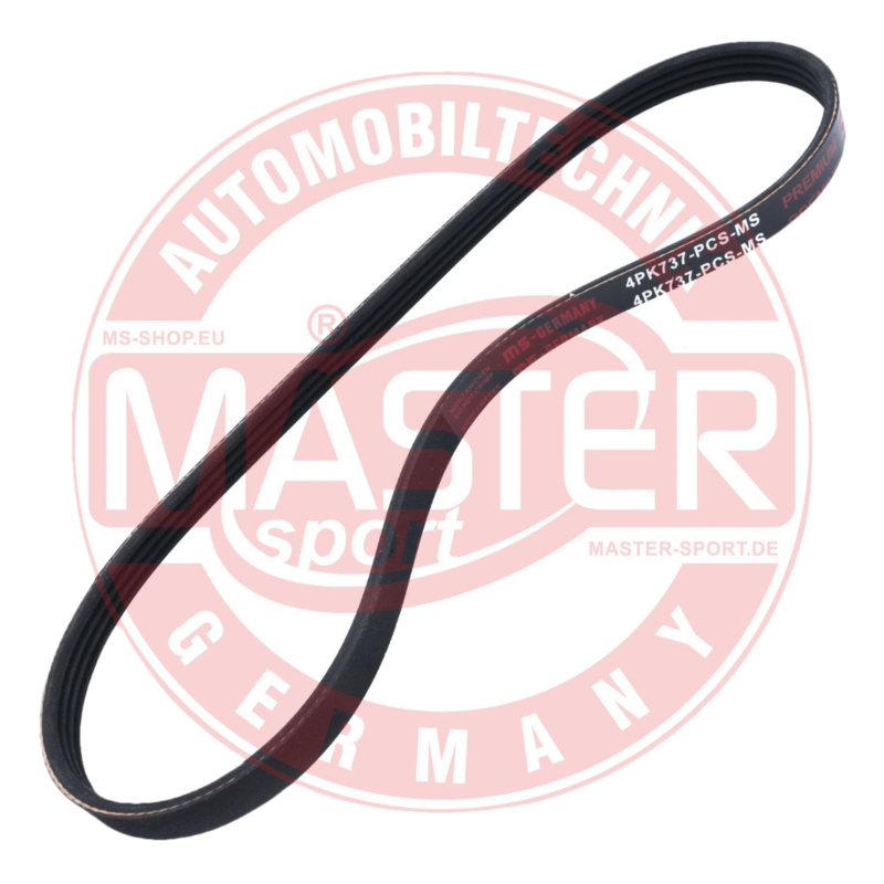 MASTER-SPORT Ozubený klinový remeň 4PK737-PCS-MS
