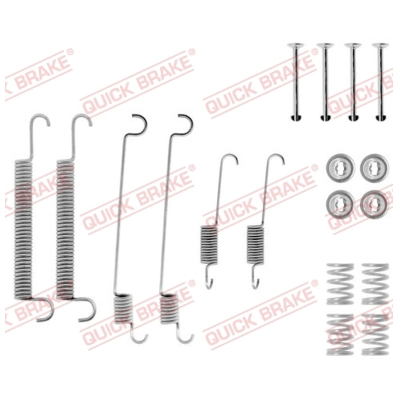 QUICK BRAKE Sada prísluženstva brzdovej čeľuste 1050547